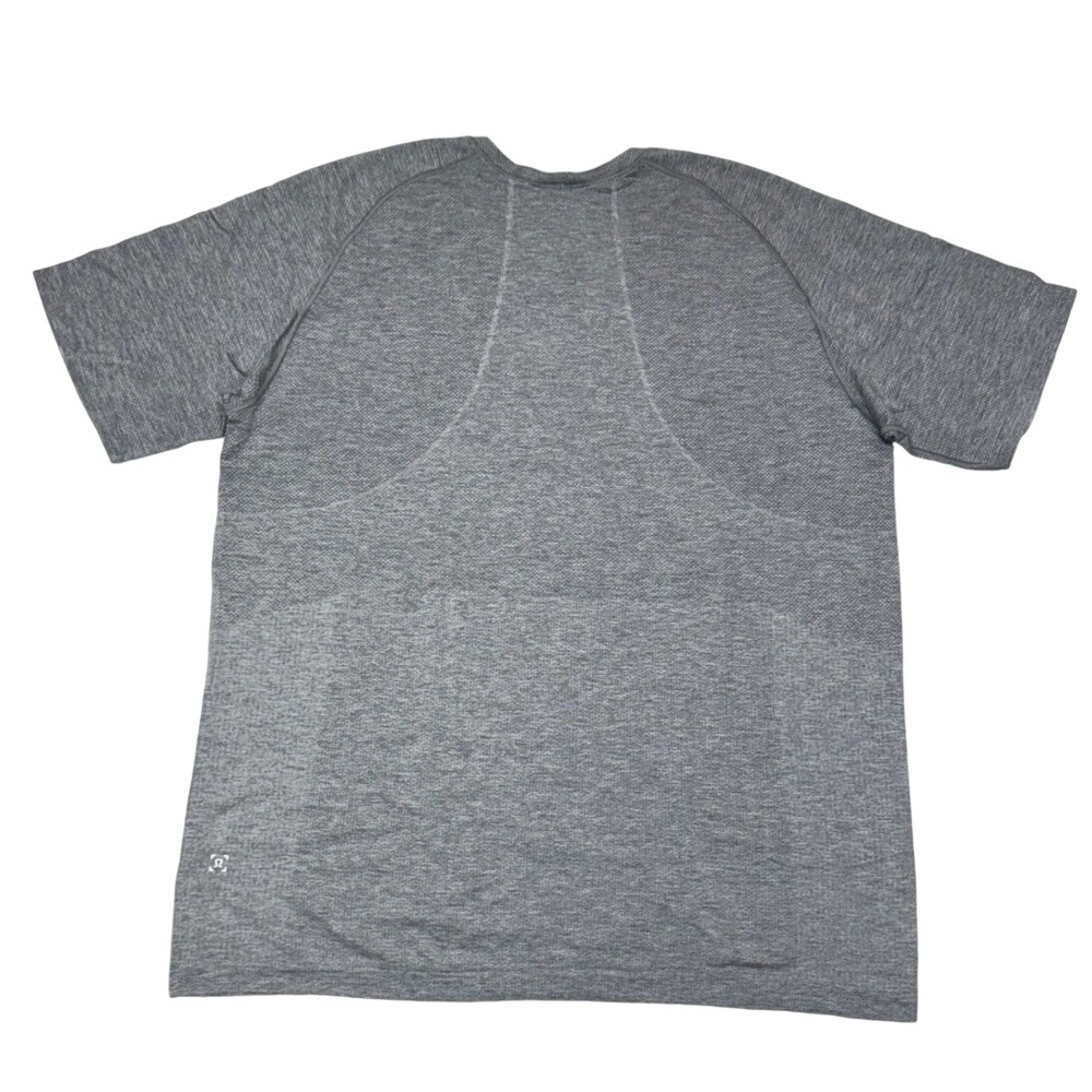 Lululemon Men Metal Vent Tech Short Sleeve Shirt M Heathered Grey Training